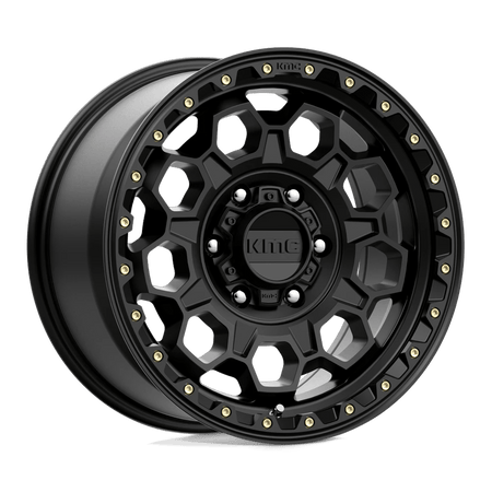 KMC KM545 TREK 17x9 ET18 6x139.7 Satin Black