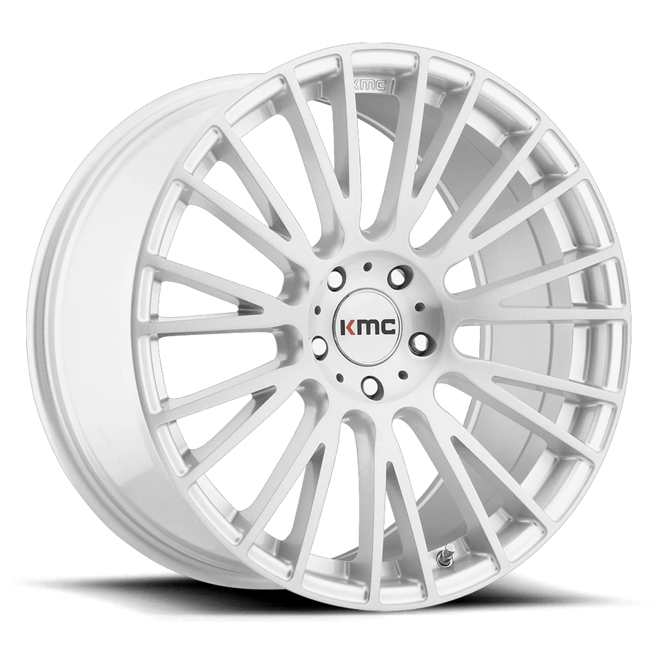 KMC KM706 IMPACT 20x10 ET40 5x114.3 Brushed Silver