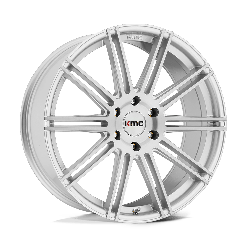 KMC KM707 CHANNEL 20x9 ET30 5x120 Brushed Silver