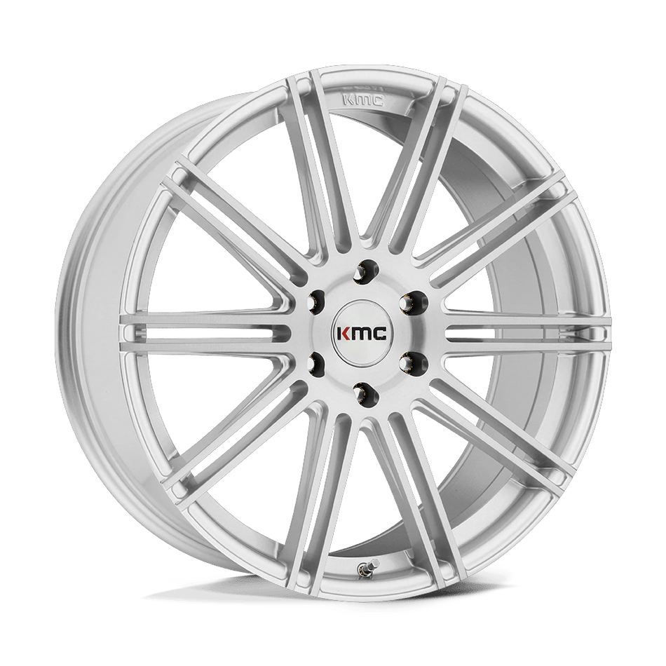 KMC KM707 CHANNEL 20x9 ET30 5x120 Brushed Silver
