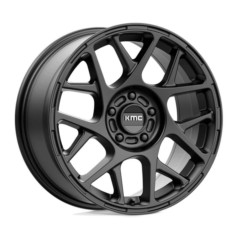 KMC KM708 BULLY 17x8 ET38 5x120 Satin Black