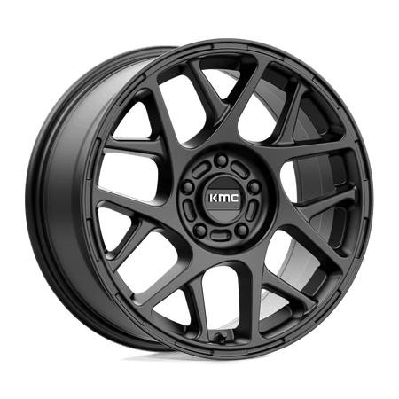 KMC KM708 BULLY 17x8 ET38 5x112 Satin Black
