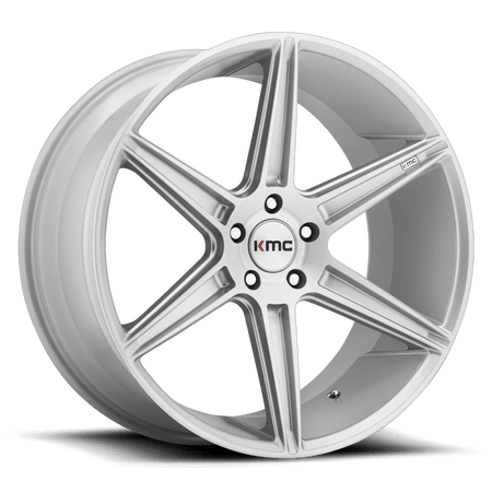 KMC KM711 PRISM 20x10.5 ET35 5x120 Brushed Silver