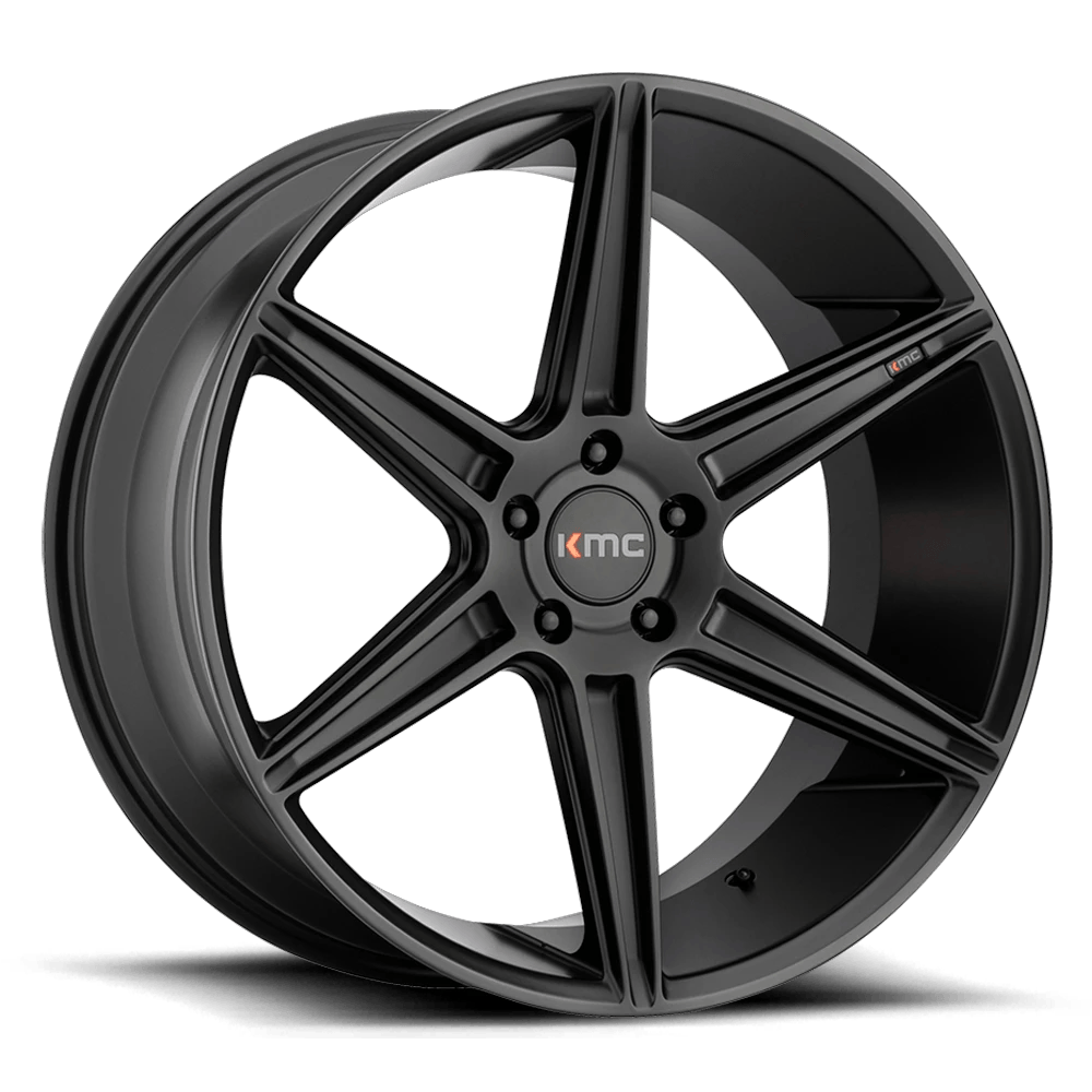 KMC KM711 PRISM 20x10.5 ET45 5x114.3 Satin Black