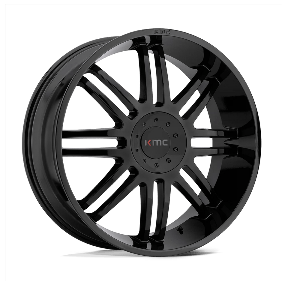 KMC KM714 REGULATOR 20x9 ET30 6x135/5.5 Gloss Black
