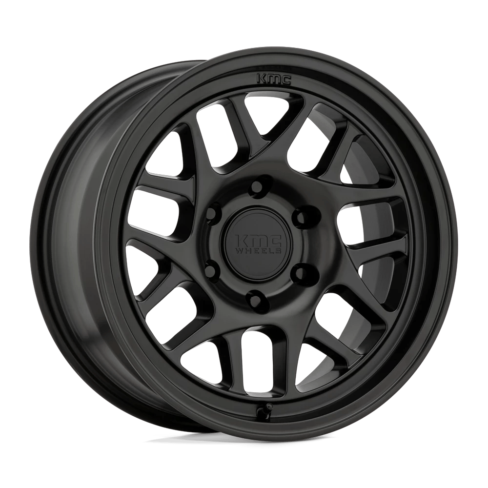 KMC KM717 BULLY OL 16x7 ET10 5x139.7 Satin Black