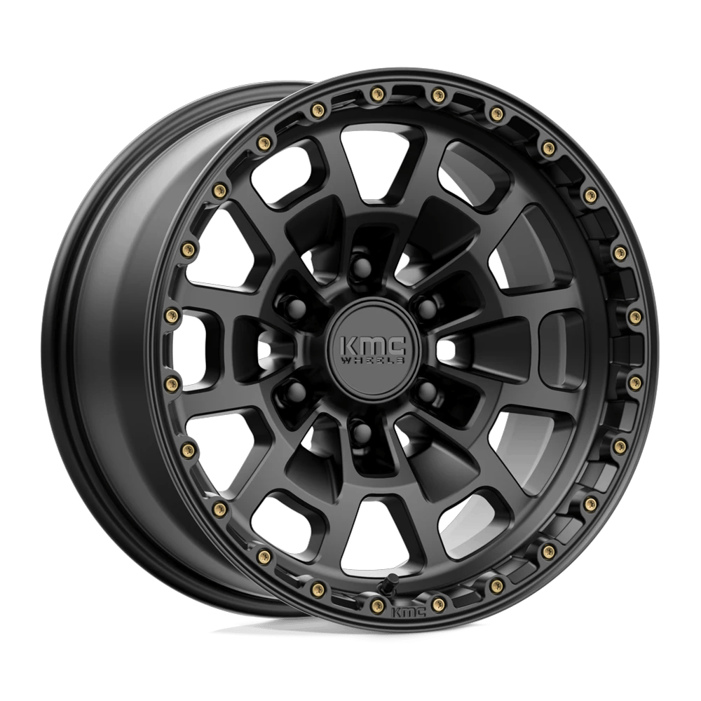 KMC KM718 SUMMIT 17x8.5 ET0 6x135 Satin Black