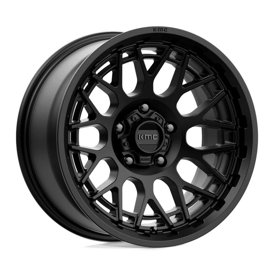 KMC KM722 TECHNIC 18x9 ET18 6x114.3 Satin Black