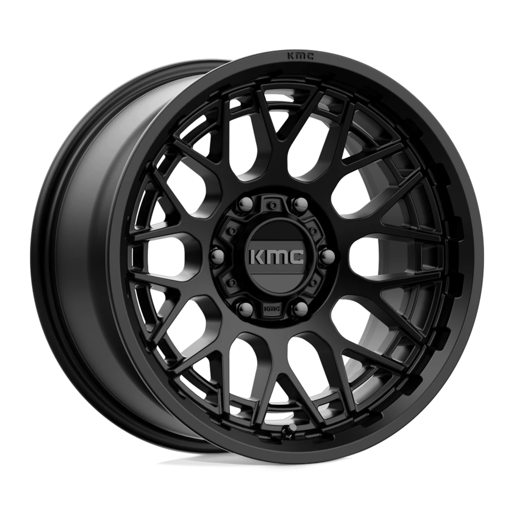 KMC KM722 TECHNIC 17x8.5 ET0 6x139.7 Satin Black