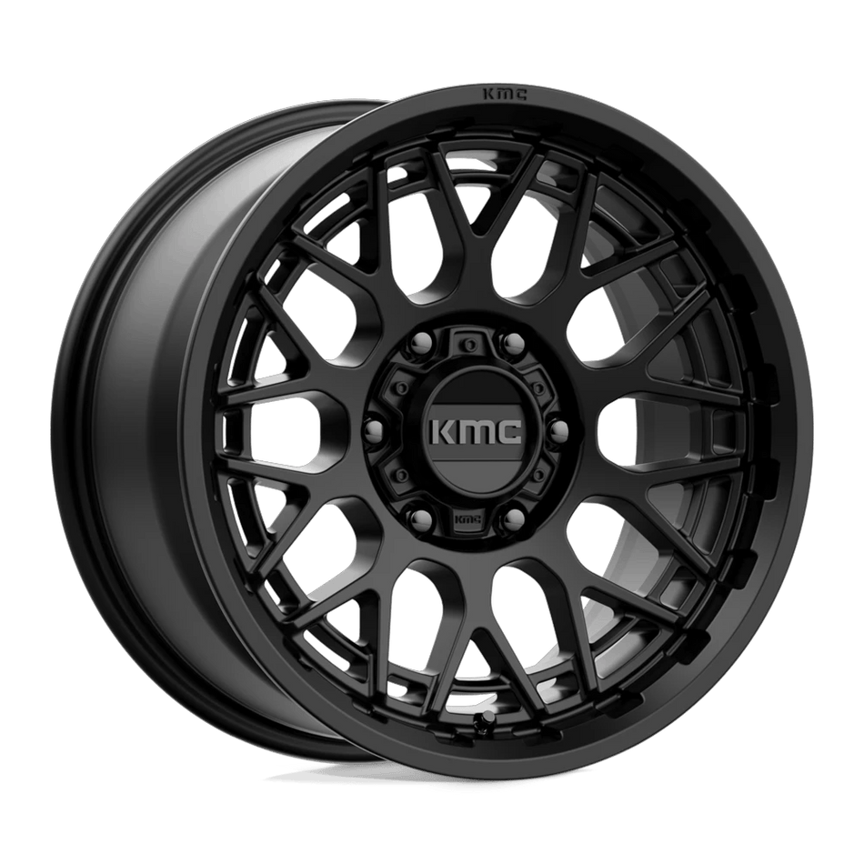 KMC KM722 TECHNIC 17x8.5 ET18 6x139.7 Satin Black
