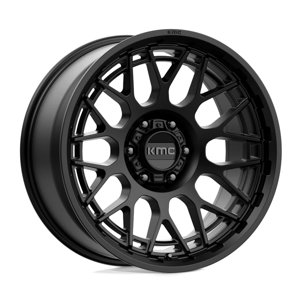 KMC KM722 TECHNIC 20x9 ET0 6x139.7 Satin Black