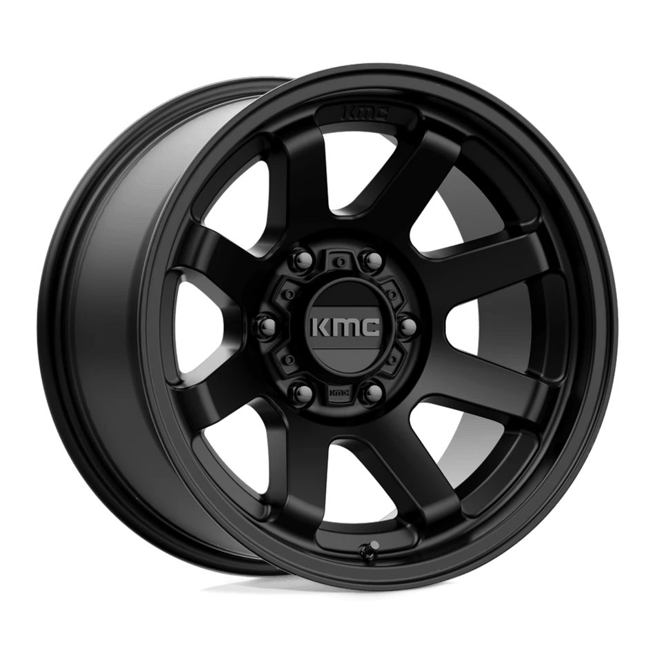 KMC KM723 TRAIL 17x9 ET-12 6x139.7 Satin Black