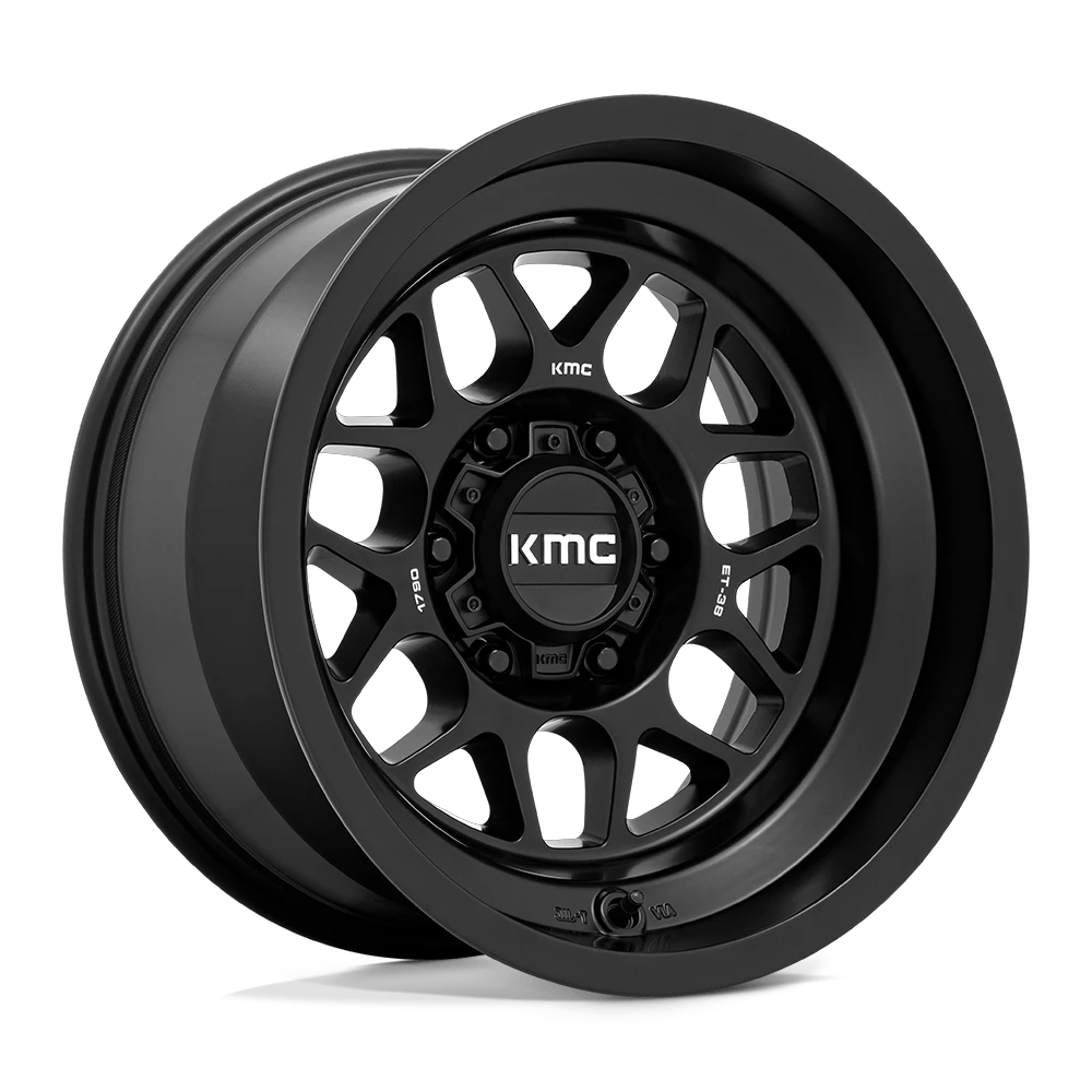 KMC KM725 TERRA 17x9 ET-38 6x139.7 Satin Black