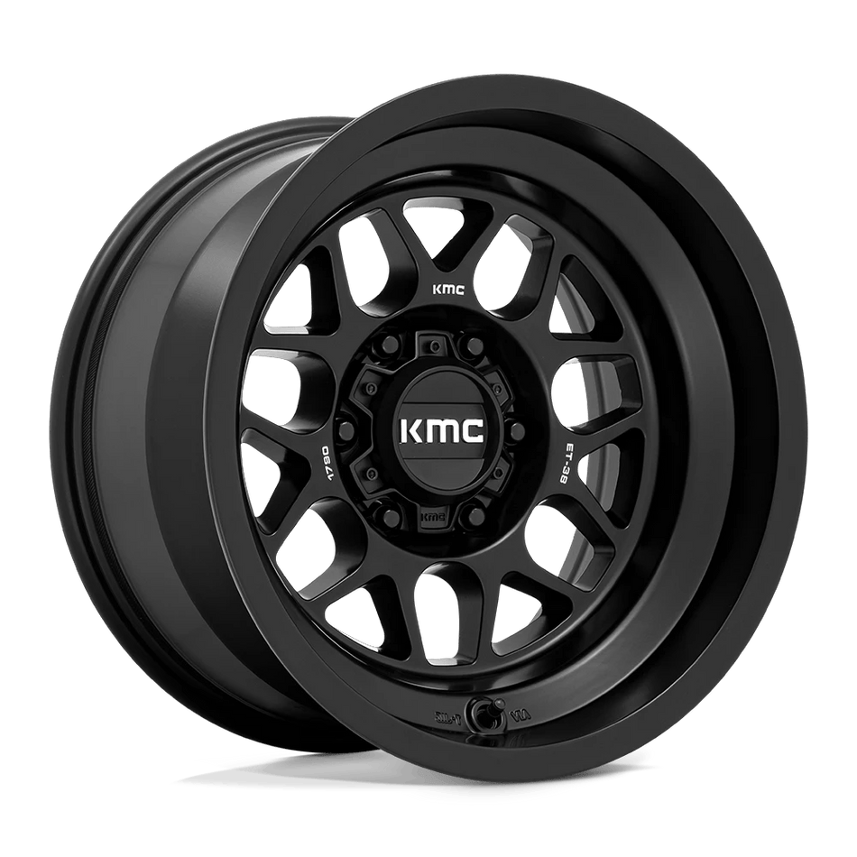 KMC KM725 TERRA 17x9 ET-38 6x139.7 Satin Black