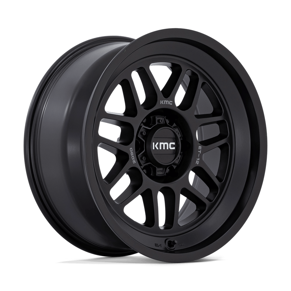 KMC KM725 TERRA 20x9 ET-12 6x139.7 Satin Black