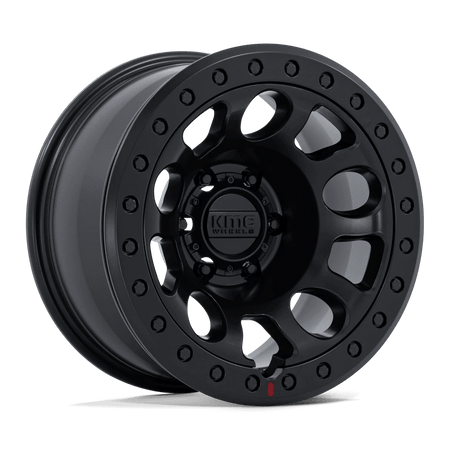 KMC KM241 E25 BEADLOCK 17x9 ET-38 5x127 Blackout