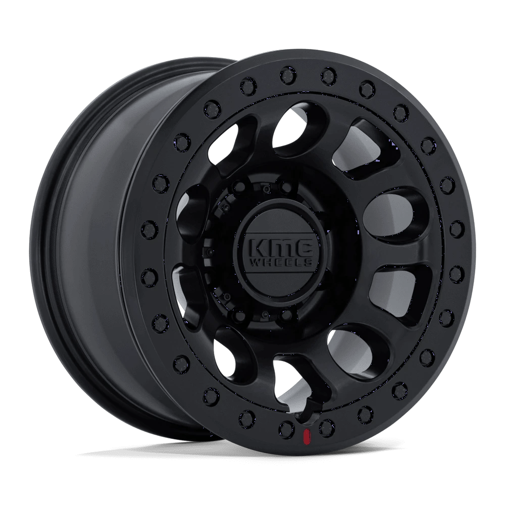 KMC KM241 E25 BEADLOCK 17x9 ET-38 8x170 Blackout