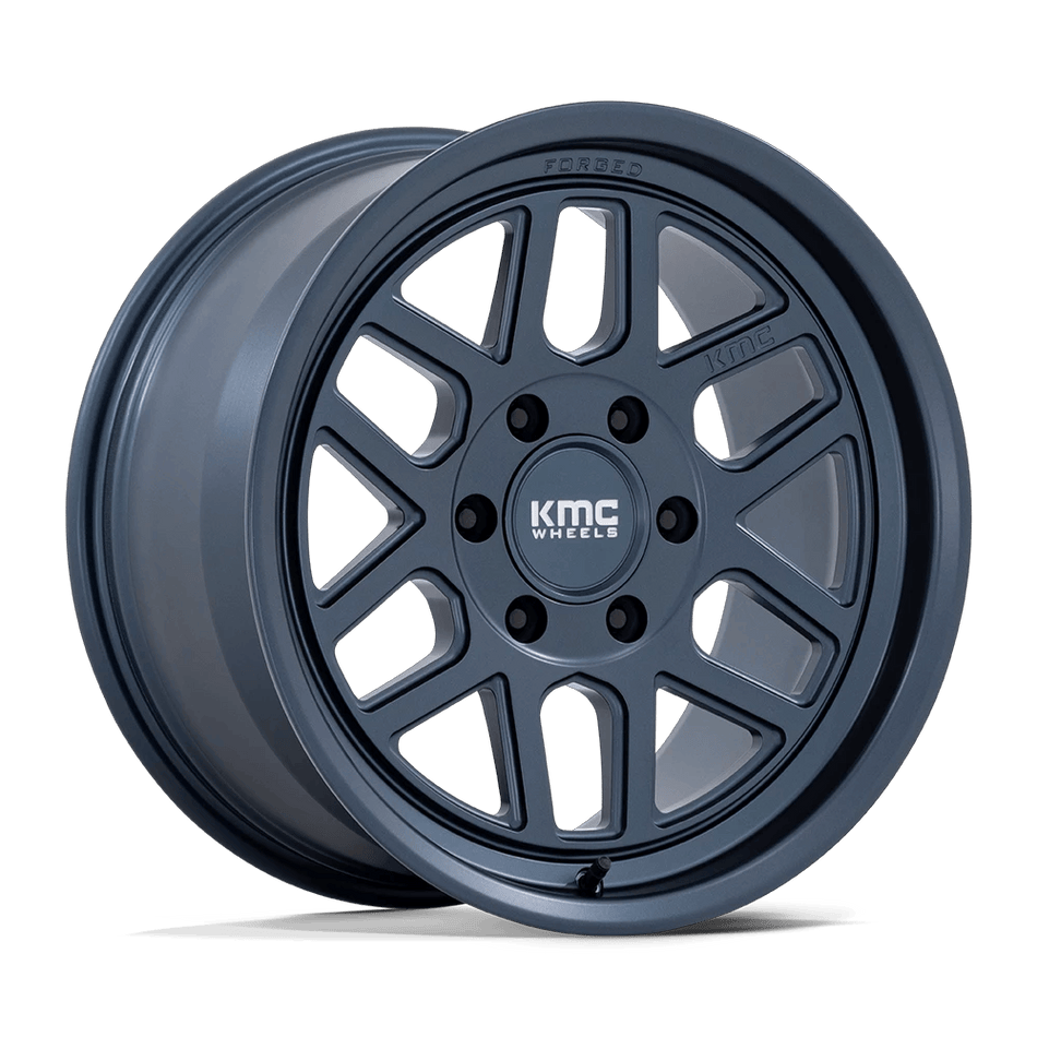 KMC KM446 MESA FORGED MONOBLOCK 18x9 ET0 6x139.7 Metallic Blue