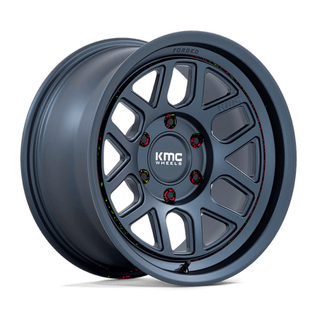 KMC KM446 MESA FORGED MONOBLOCK 17x8.5 ET-10 6x139.7 Metallic Blue
