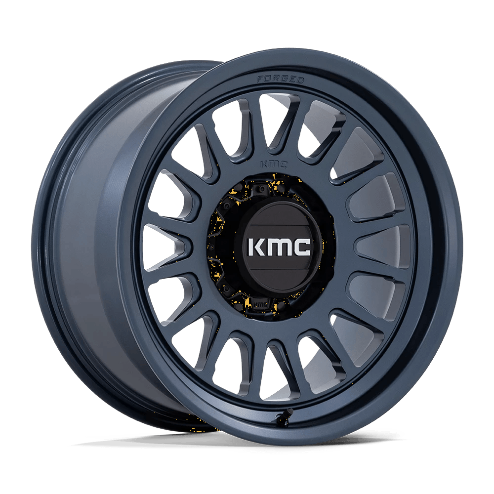 KMC KM452 IMPACT FORGED MONOBLOCK 18x9 ET-12 8x165.1 Metallic Blue