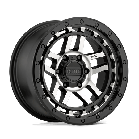 KMC KM540 RECON 17x8.5 ET18 6x139.7 Satin Black Machined