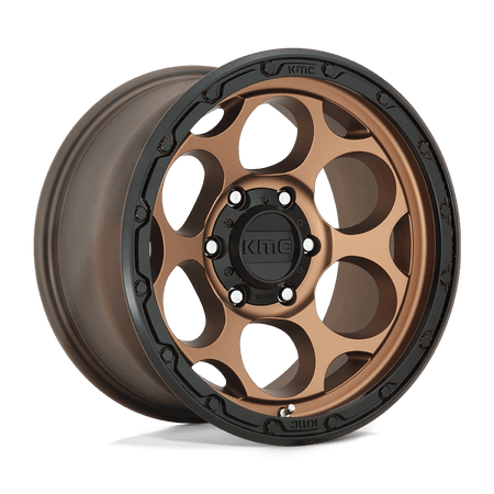 KMC KM541 DIRTY HARRY 17x8.5 ET0 6x139.7 Matte Bronze w/ Black Lip