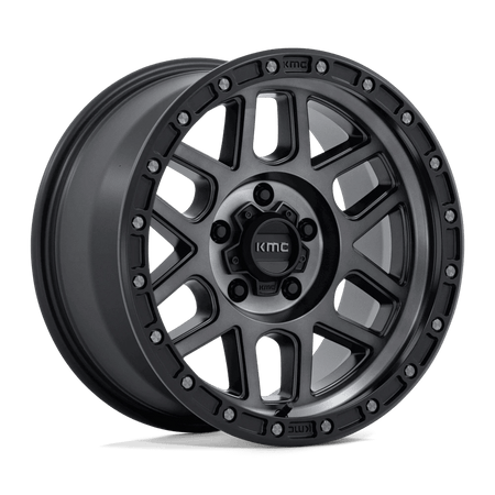 KMC KM544 MESA 17x9 ET-12 5x127 Satin Black w/ Gray Tint
