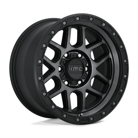 KMC KM544 MESA 17x9 ET18 8x170 Satin Black w/ Gray Tint