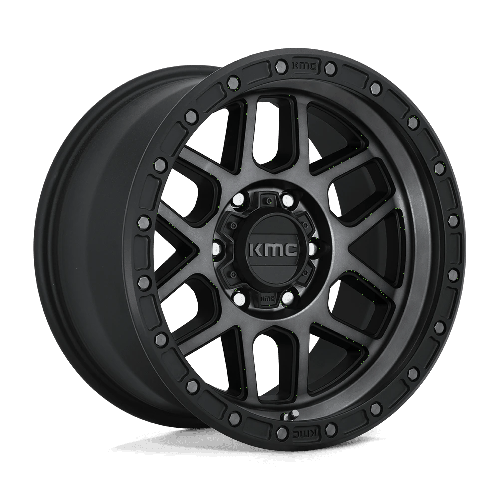 KMC KM544 MESA 20x9 ET0 8x170 Satin Black w/ Gray Tint