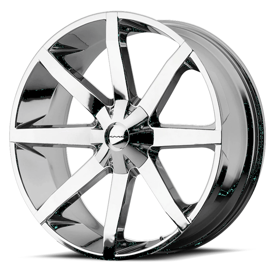 KMC KM651 SLIDE 22x9.5 ET38 6x135/5.5 Chrome