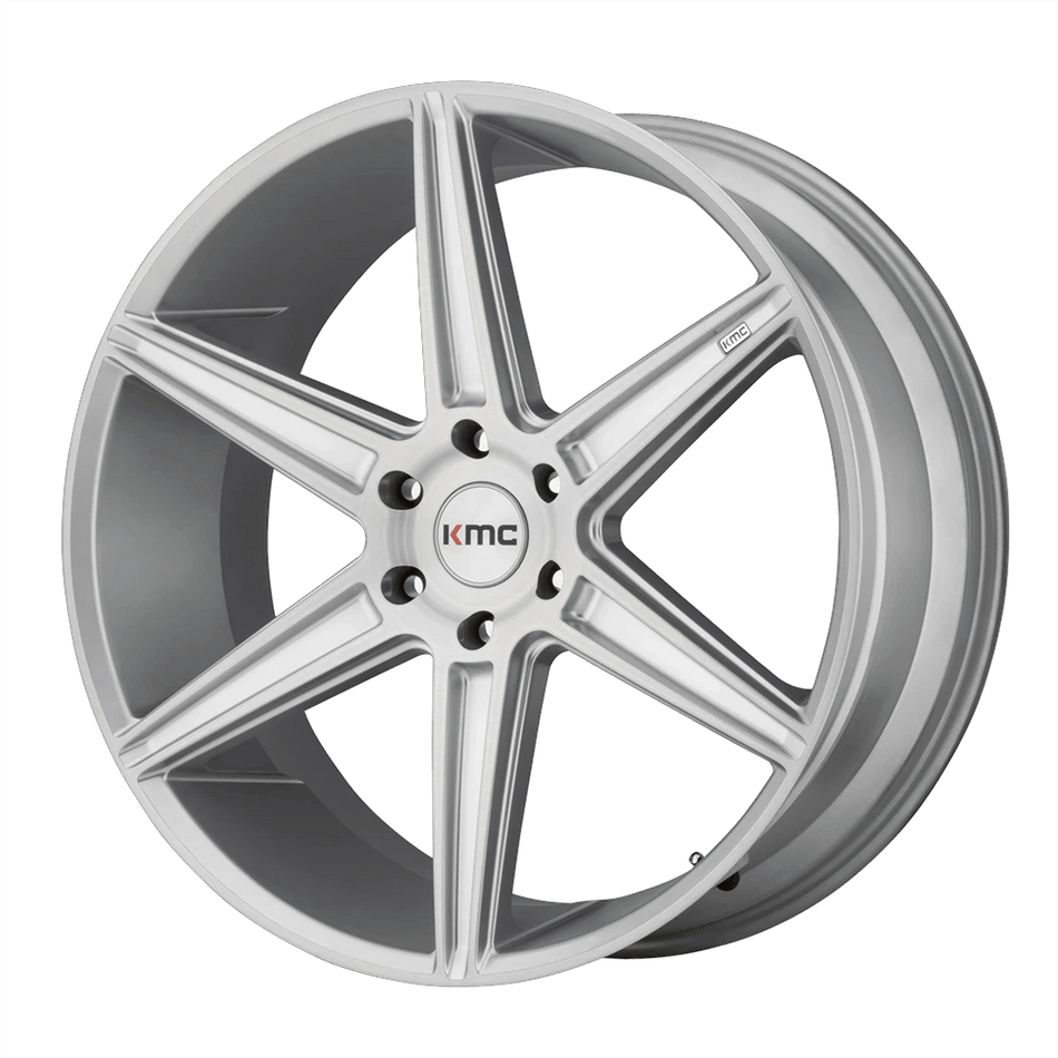 KMC KM712 PRISM TRUCK 22x9.5 ET30 5x120 Brushed Silver