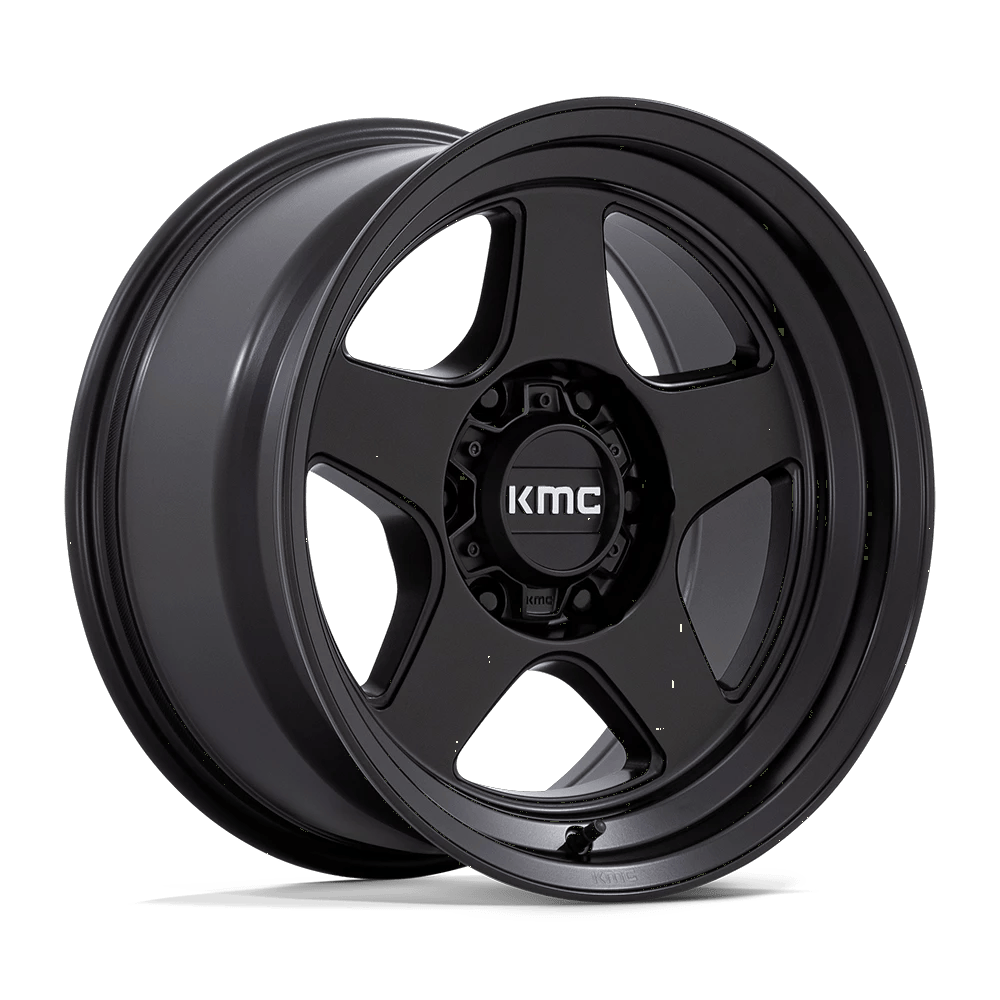 KMC KM728 LOBO 17x8.5 ET-10 6x120 Matte Black