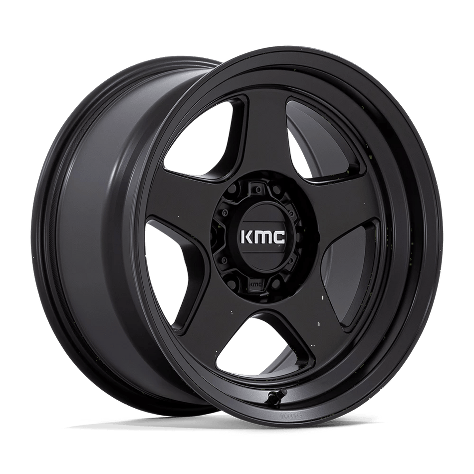 KMC KM728 LOBO 17x8.5 ET-10 6x120 Matte Black