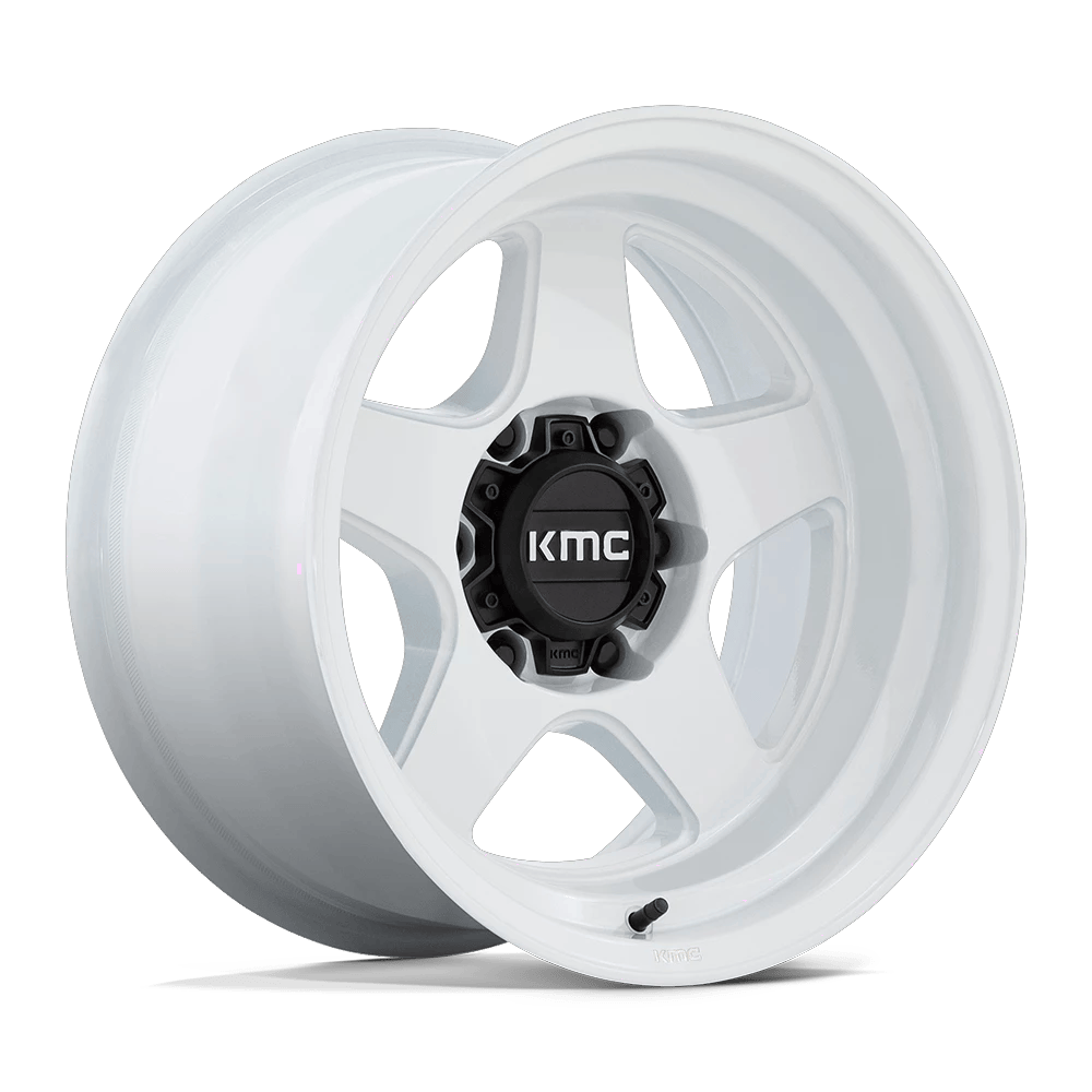 KMC KM728 LOBO 17x8.5 ET18 6x135 Gloss White