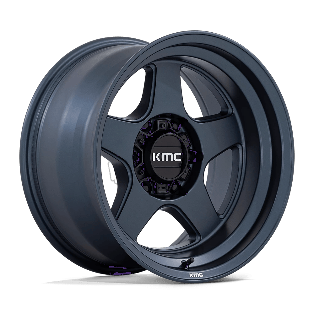 KMC KM728 LOBO 17x8.5 ET18 5x127 Metallic Blue