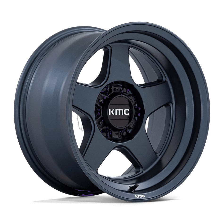 KMC KM728 LOBO 17x8.5 ET18 6x120 Metallic Blue