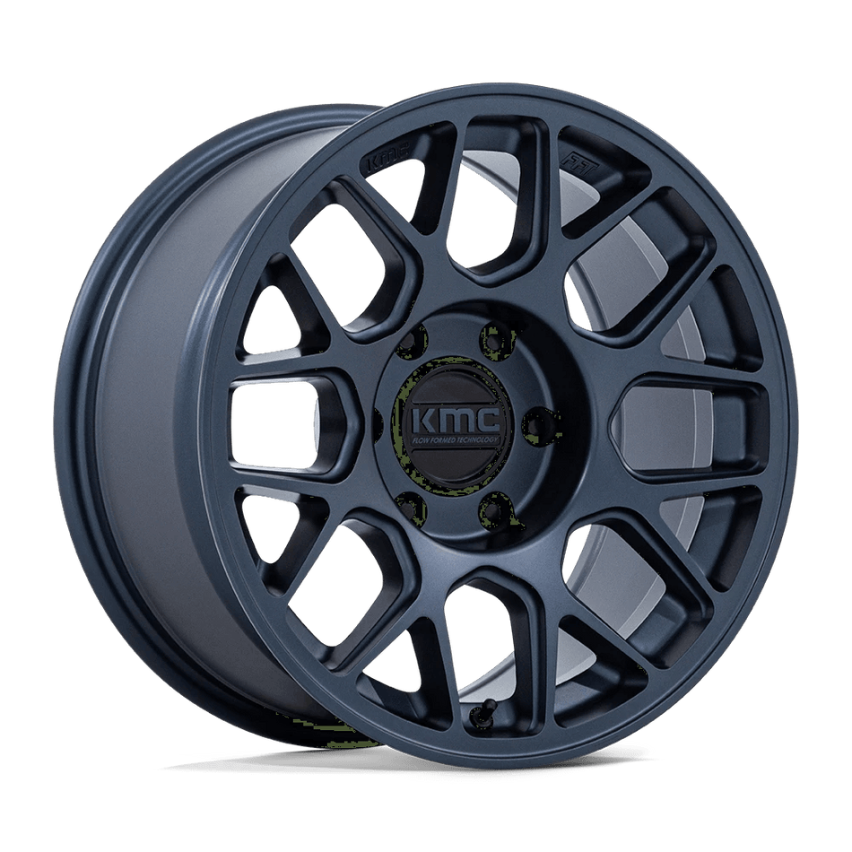 KMC KM730 HATCHET 17x8.5 ET-10 6x139.7 Metallic Blue