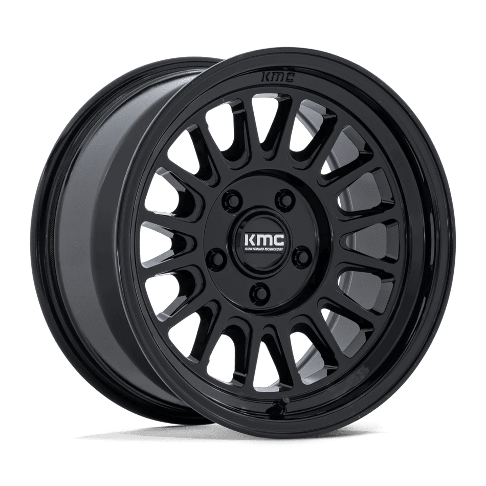 KMC KM733 IMPACT FFT 18x9 ET18 8x165.1 Gloss Black