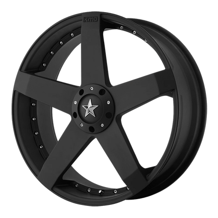 KMC KM775 ROCKSTAR CAR 17x7.5 ET42 BLANK Matte Black