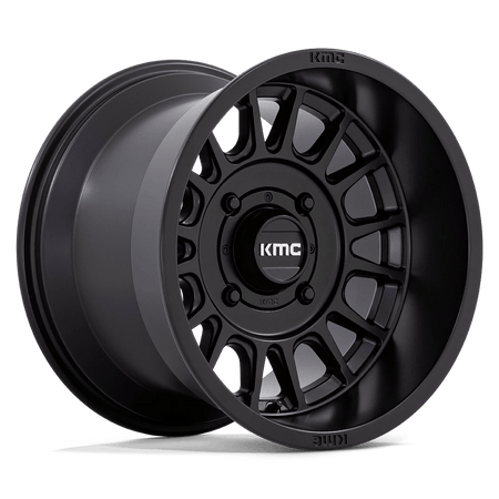 KMC Powersports KS138 IMPACT UTV 15x10 ET0 4x156 Satin Black