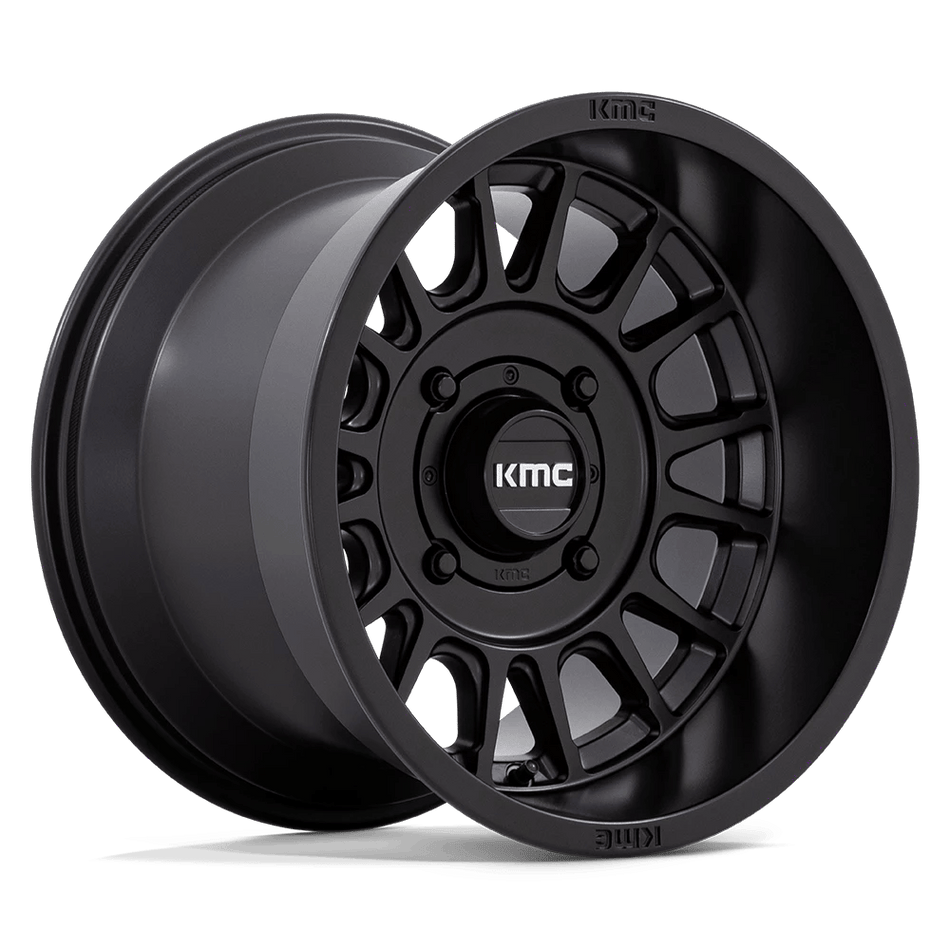 KMC Powersports KS138 IMPACT UTV 15x10 ET0 4x156 Satin Black