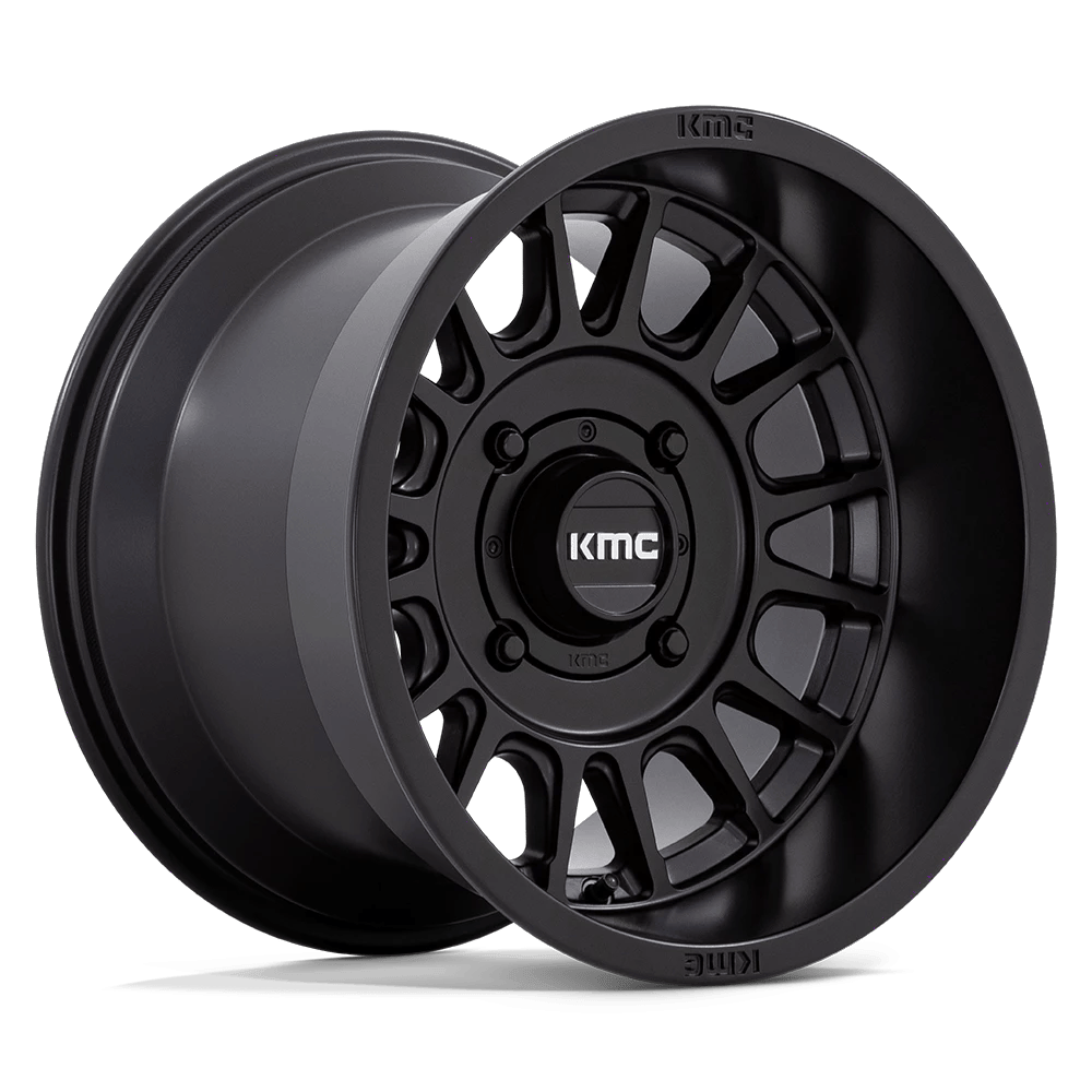 KMC Powersports KS138 IMPACT UTV 15x10 ET0 4x137 Satin Black