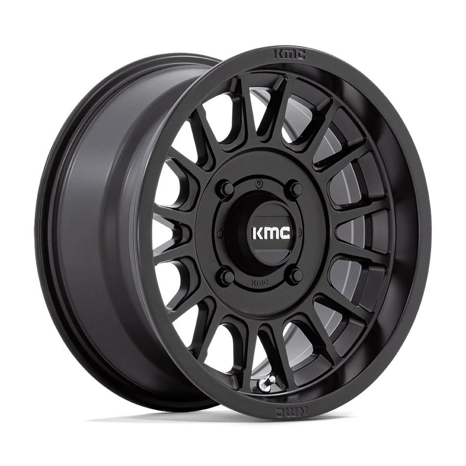 KMC Powersports KS138 IMPACT UTV 15x7 ET10 4x156 Satin Black