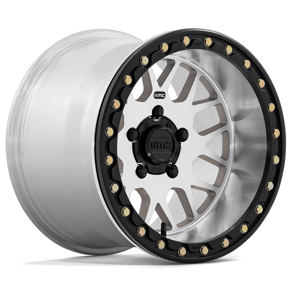 KMC Powersports KS235 GRENADE UTV BEADLOCK 14x7 ET10 4x137 Machined