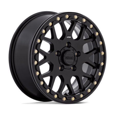 KMC Powersports KS235 GRENADE UTV BEADLOCK 15x6 ET38 5x114.3 Satin Black