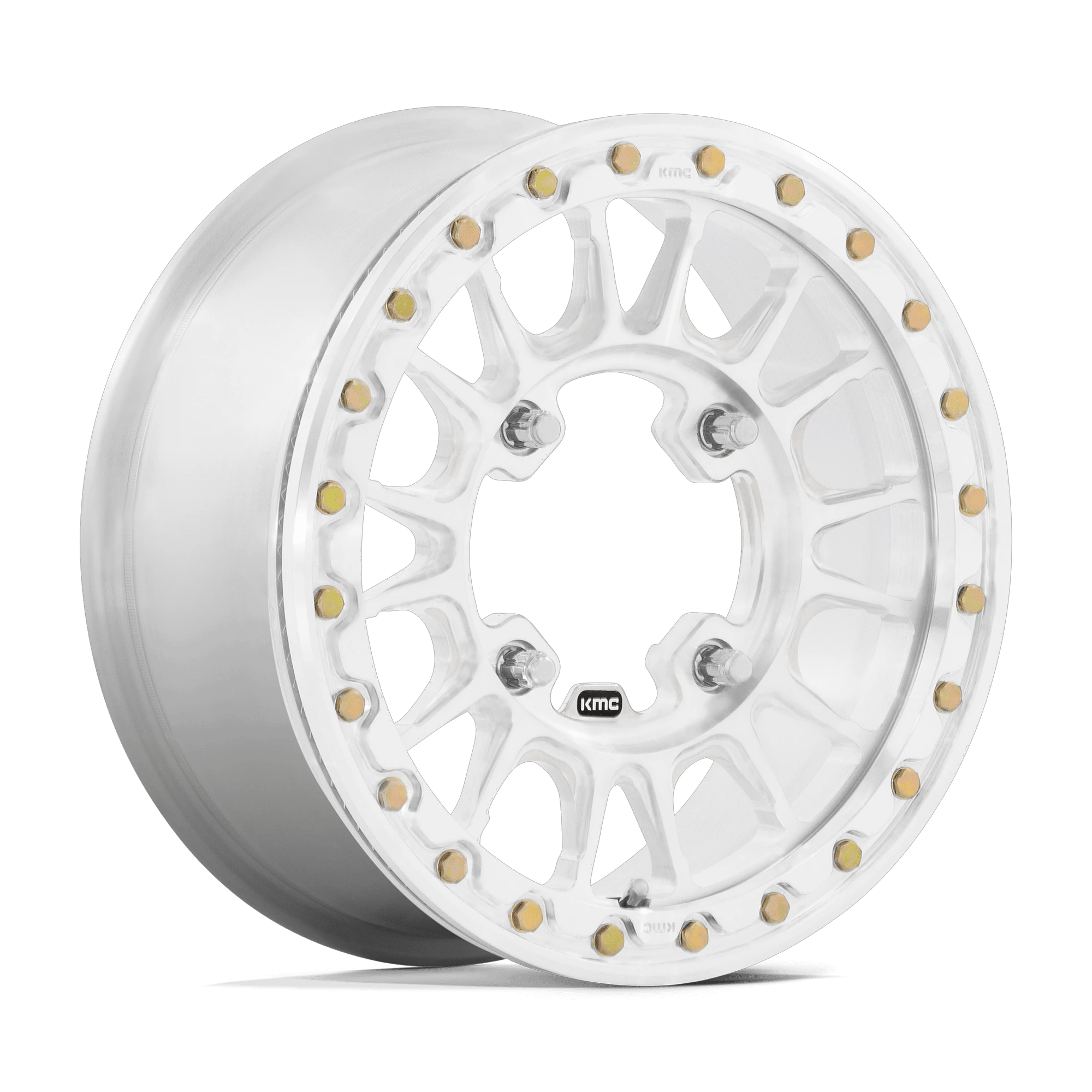 KMC Powersports KS436 IMPACT FORGED UTV BEADLO 15x6 ET50 6x139.7 Raw Machined