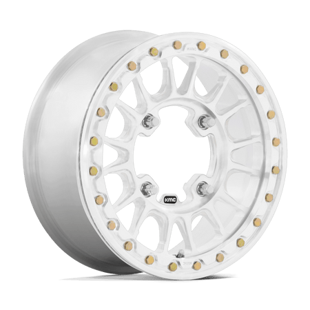 KMC Powersports KS436 IMPACT FORGED UTV BEADLO 15x6 ET50 6x139.7 Raw Machined