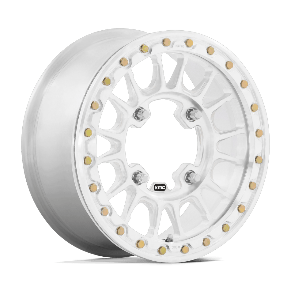 KMC Powersports KS436 IMPACT FORGED UTV BEADLO 15x6 ET50 6x139.7 Raw Machined