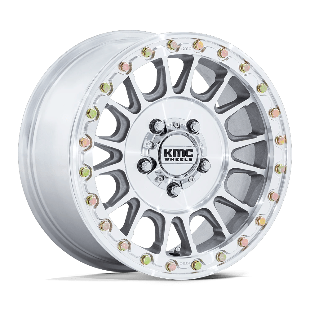 KMC Powersports KS239 IMPACT UTV BEADLOCK 15x7 ET38 6x139.7 Machined