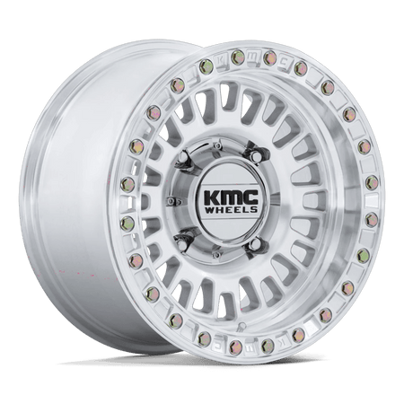 KMC Powersports KS242 AZTEC UTV BEADLOCK 15x10 ET0 4x137 Machined